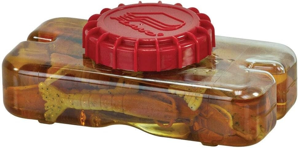Plano Liqua Bait Storage Bottle and Bait Grabber, Clear, 23.5 oz (465100)