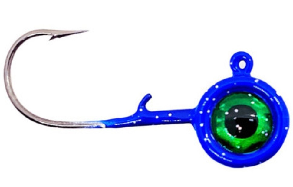 ACC Crappie Big Eye Jig Heads ~ Choose Color & Size ~ 8 Pack