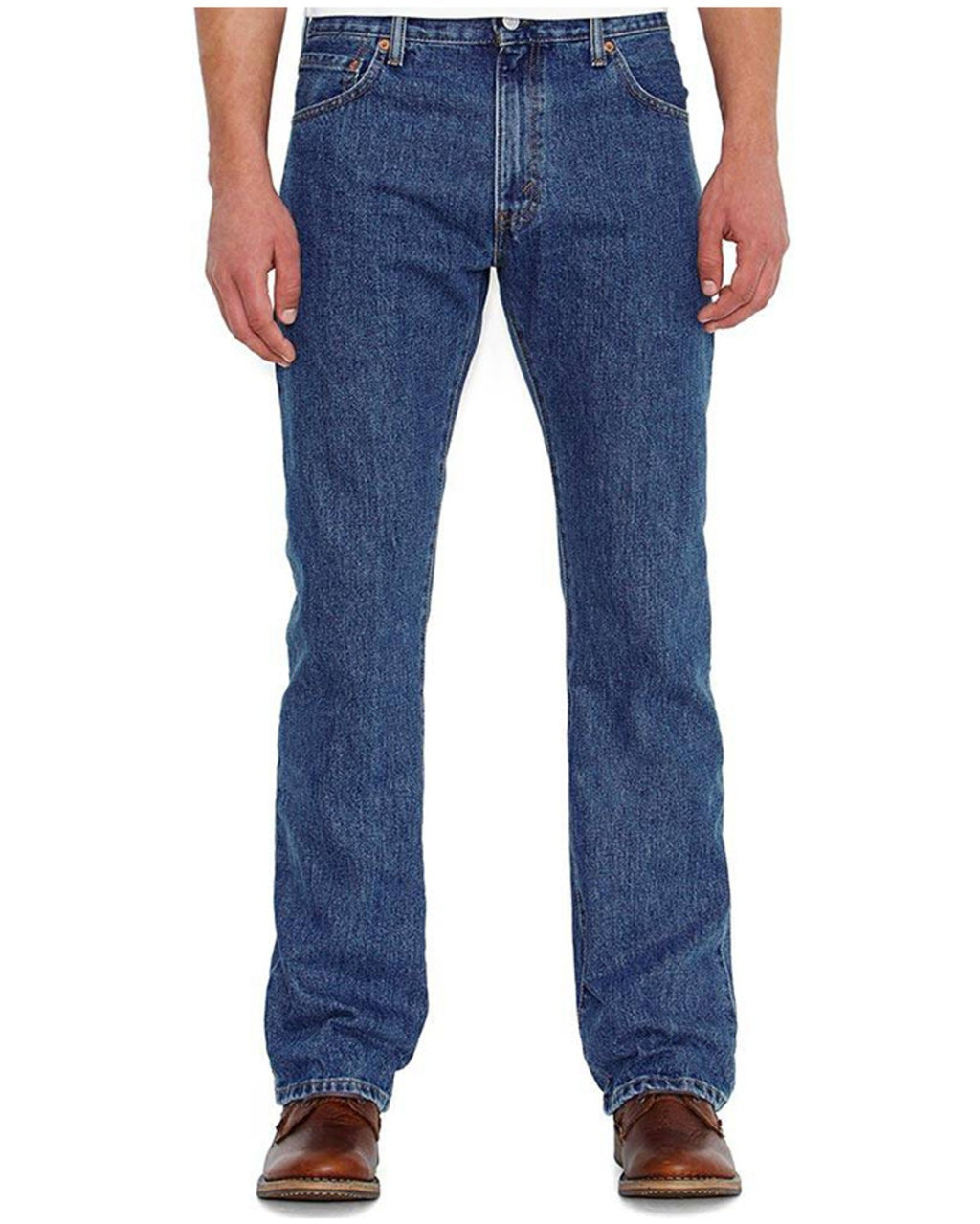Levi's Men's 517 Medium Wash Bootcut Denim Jeans Sit At Waist ~ Choose Size
