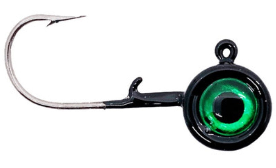 ACC Crappie Big Eye Jig Heads ~ Choose Color & Size ~ 8 Pack
