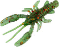 Leland's Trout Slayer Crawfish 4 Bodies & 2 Hooks Per Pack - Watermelon Red