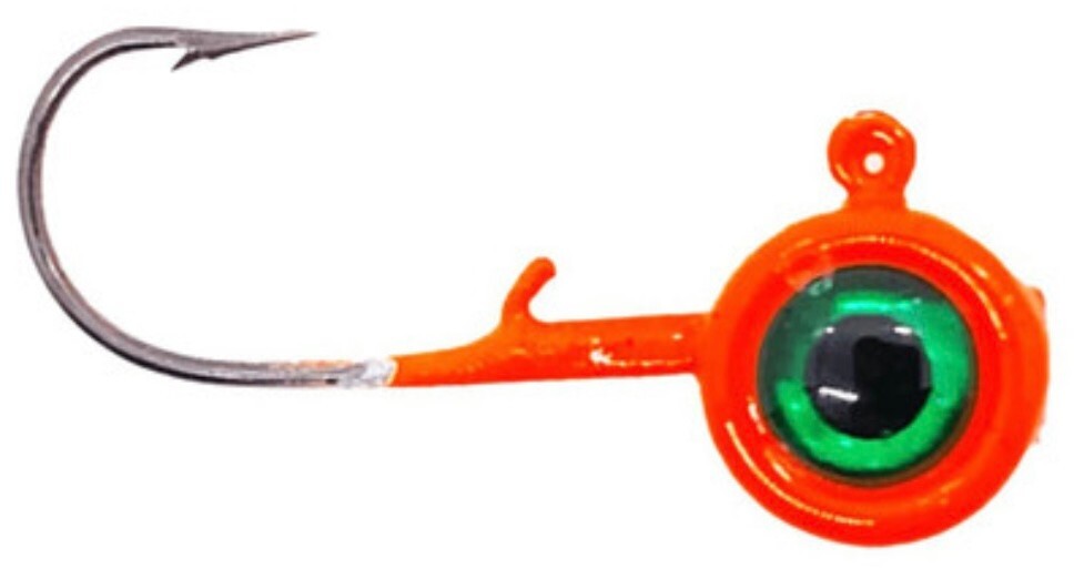 ACC Crappie Big Eye Jig Heads ~ Choose Color & Size ~ 8 Pack
